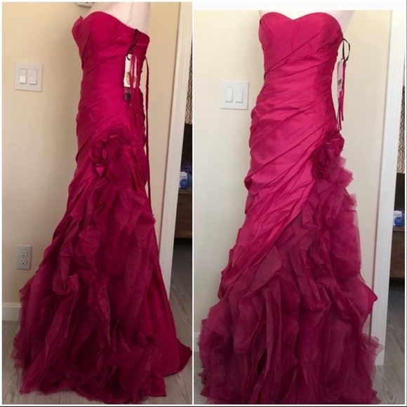 Enzoani Love 16 Dresses & Skirts - Fuchsia sleeveless corset back